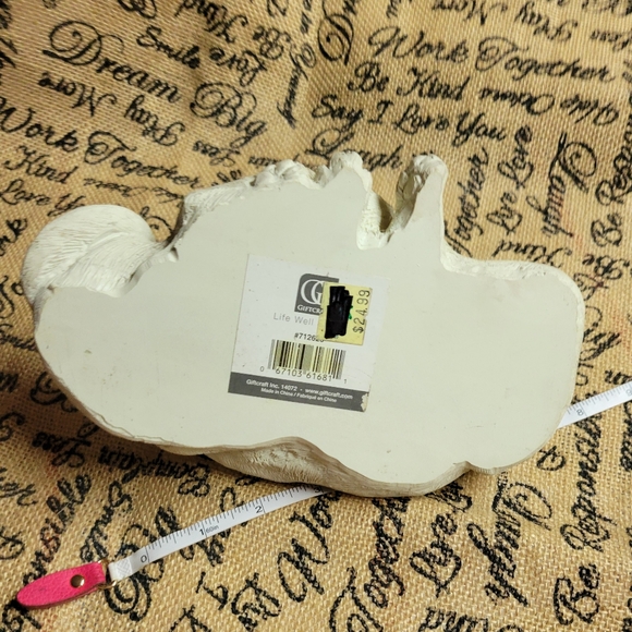 NWT adorable resin material dog and cat sculpture very cute decoration - Picture 5 of 6